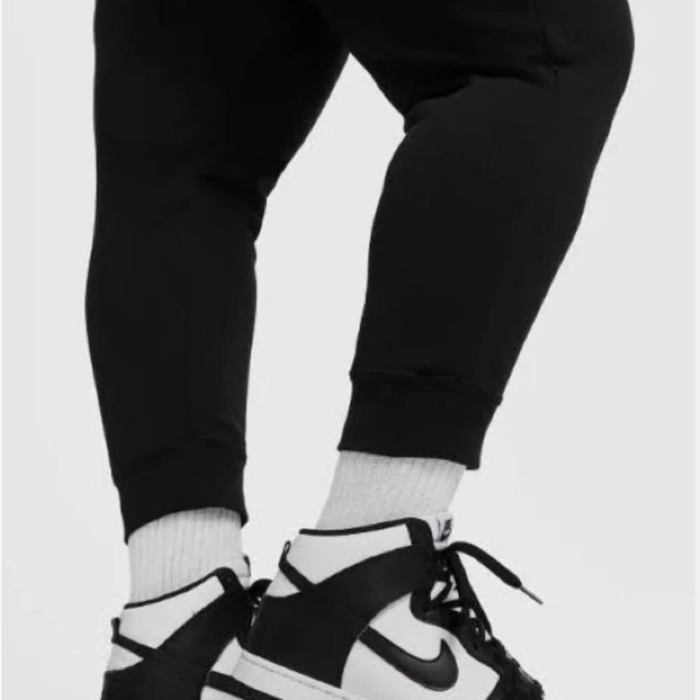 Nike Sportswear Women's Club Fleece Mid-Rise Black Joggers Plus Size 1X NEW - Picture 7 of 8